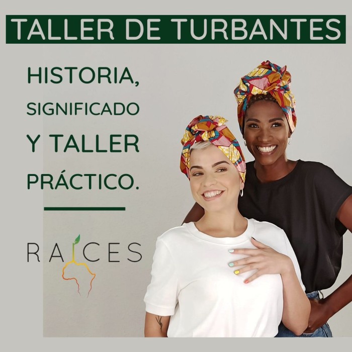 Taller de turbantes!