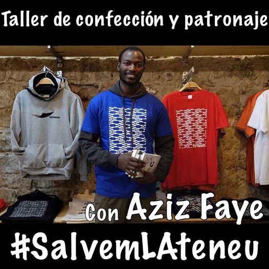 Quedan sólo 3 cupos para el taller de confección de Aziz Fayé