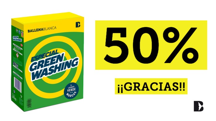 ¡50% conseguido! Gracias y gracias